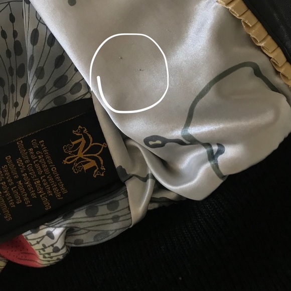 Beautiful Mackage Aritzia XS Leather Bomber Jacket - Picture 4 of 6